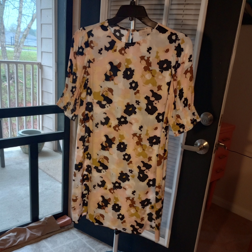 Loft A-line tunic dress